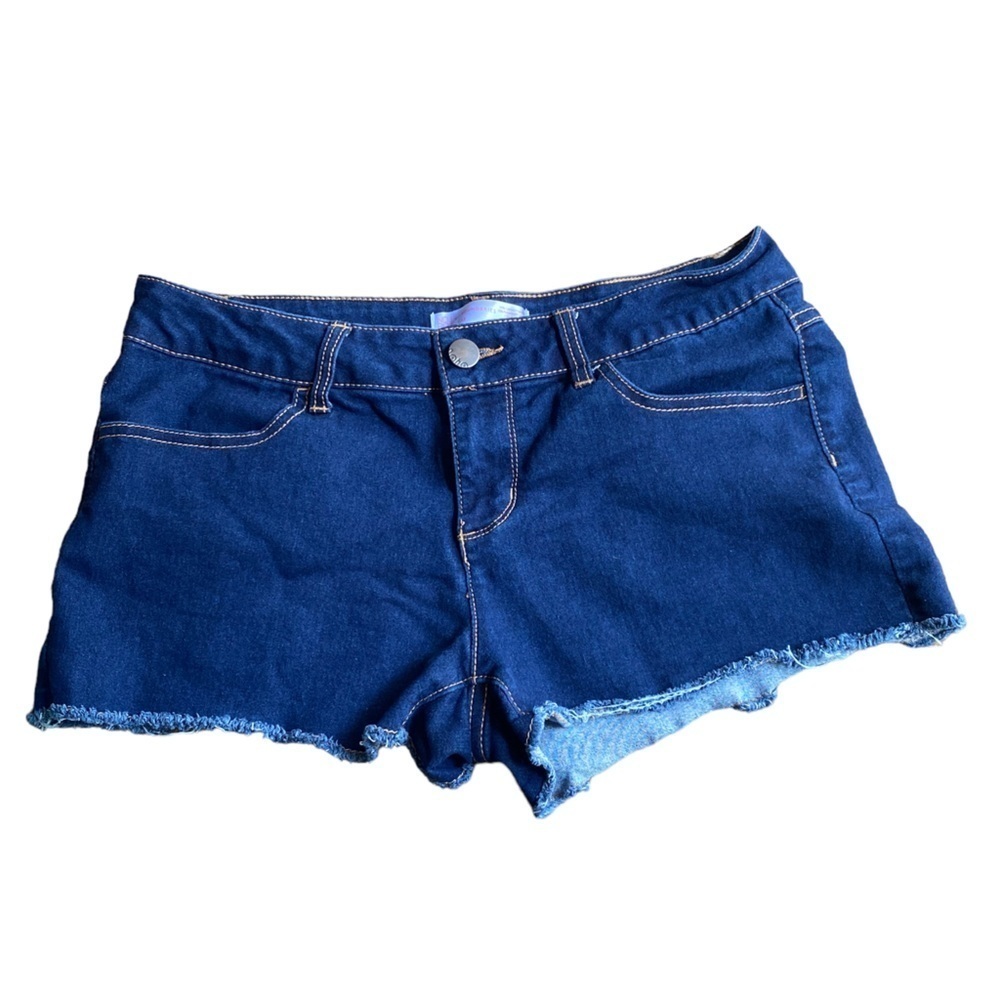 Junior No Boundaries Distressed Jean Shorts Size 13
